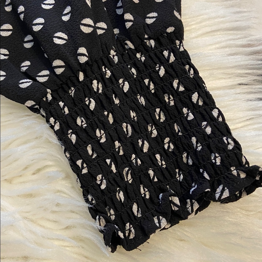 Michael Kors Black and White Patterned Long Sleeve Dress size XL brand new - Picture 6 of 10
